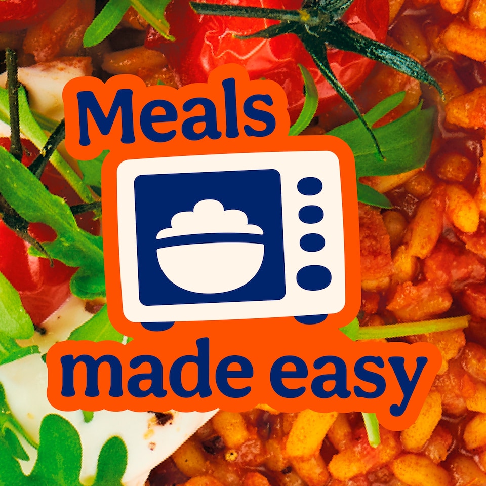 image 1 of Bens Original Favourites Risotto Tomato and Italian Style Herbs Microwave Rice Instant Meal 250g