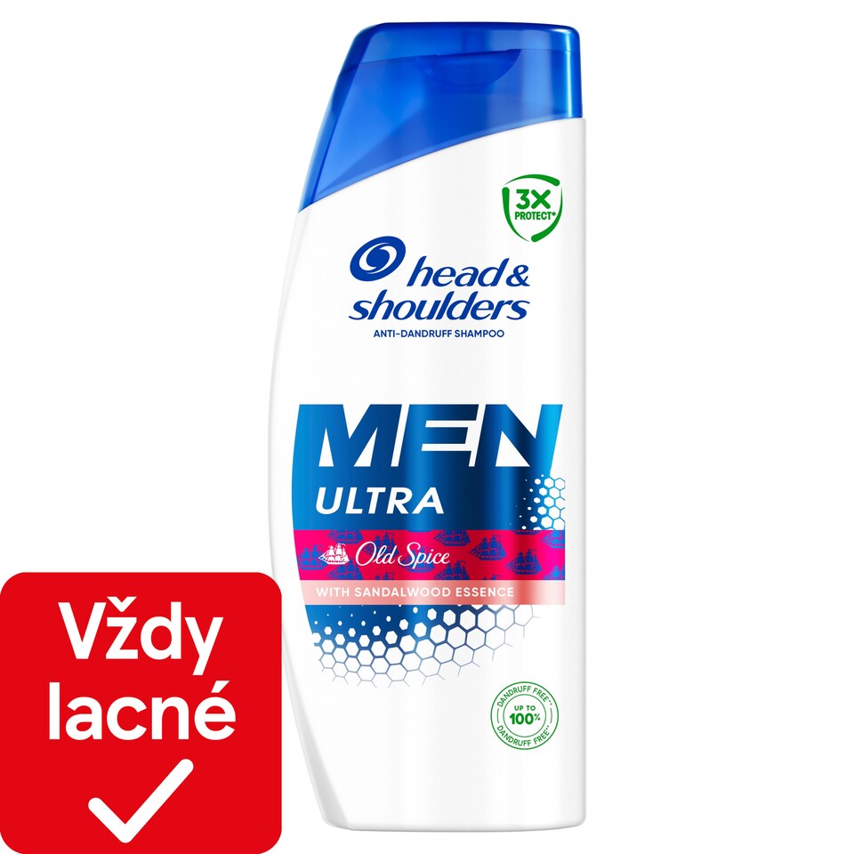 obrázok 1 z Head & Shoulders Men Ultra Old Spice Šampón Proti Lupinám 330ml Proti Lupinám, Mastnote & Svrbeniu
