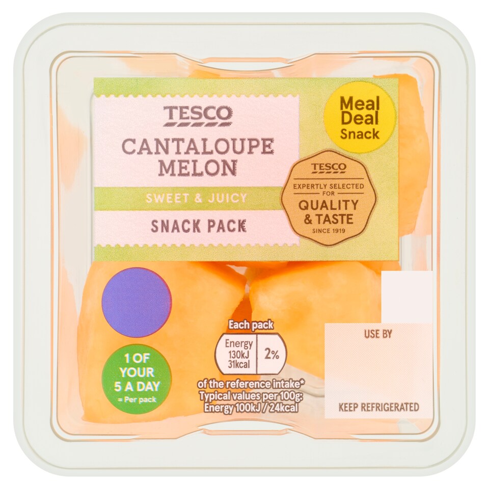 Tesco Cantaloupe Melon 130g