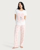 image 1 of Tatty Teddy Pure Cotton Love Print Pyjama Set in Multi