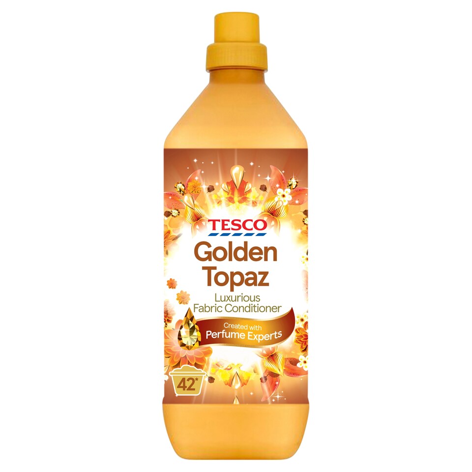 Tesco Fabric Conditioner Gold Topaz 1.26L 42 Washes