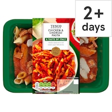 Tesco Chicken & Chorizo Pasta 400G