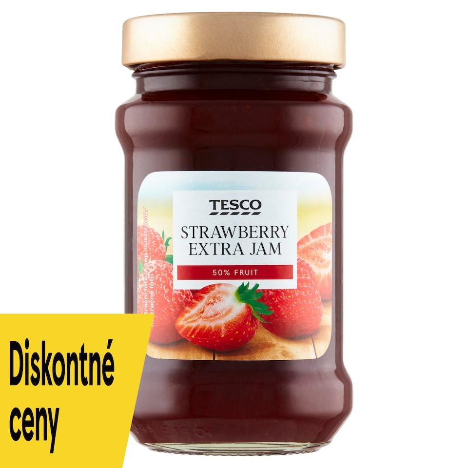 Tesco Strawberry Extra Jam 450 g