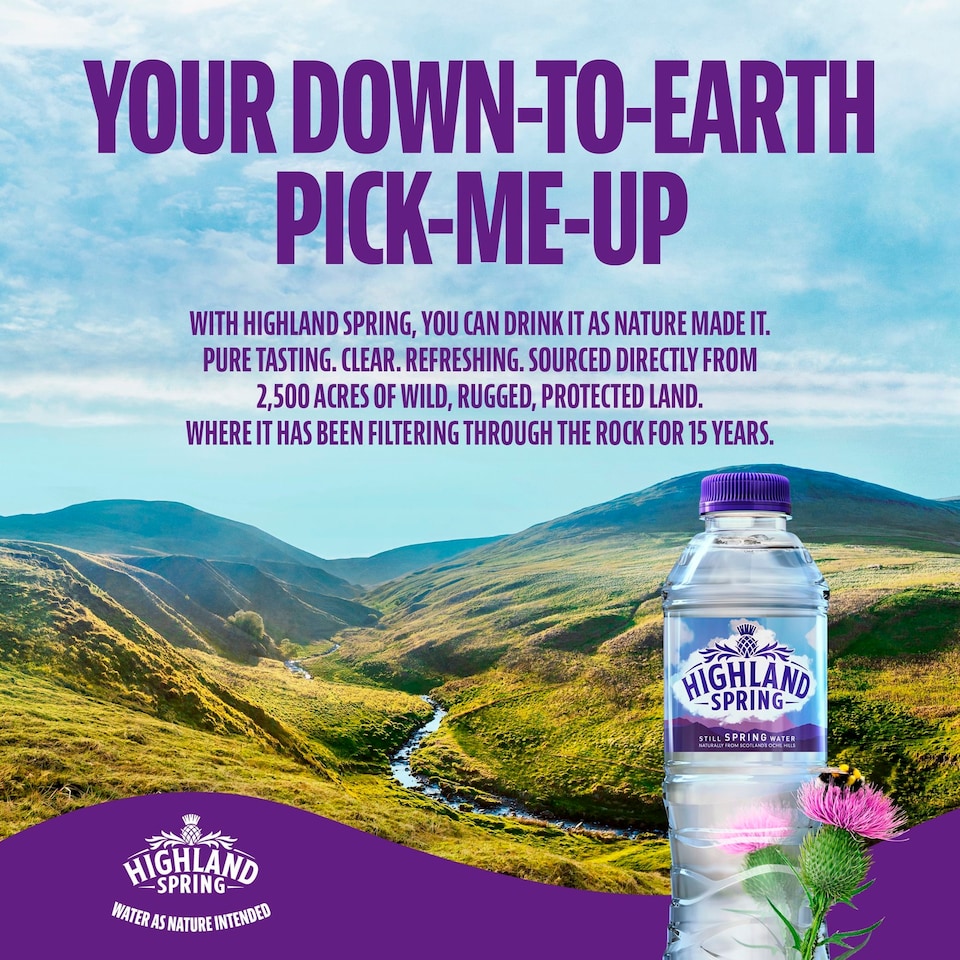 image 1 of Highland Spring Sugar Free Summer Berries Still Spring Water 1.25 Litre