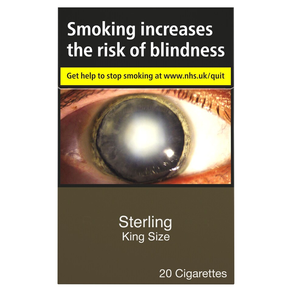 Sterling King Size Cigarettes 20 Pack