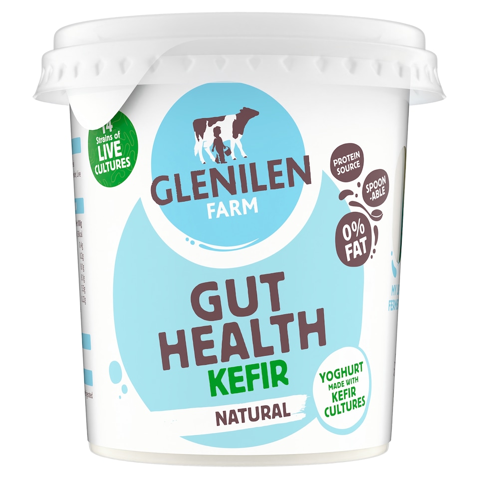 Glenilen Farm 0% Fat Natural Kefir Yoghurt 350G