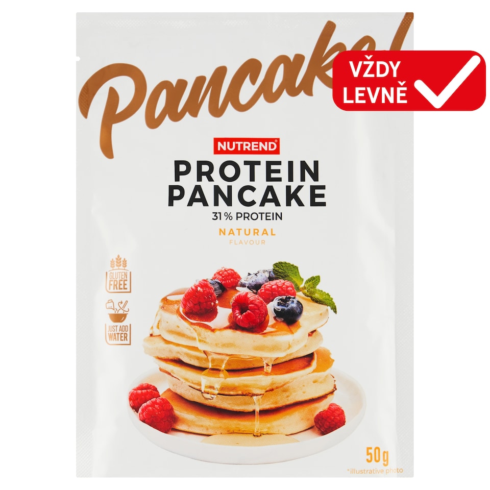 Obrázek 1 pro produkt Nutrend Protein Pancake příchuť natural 50g