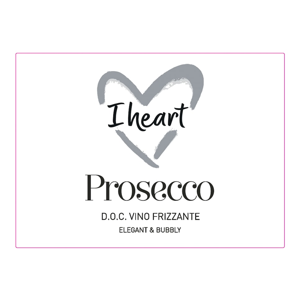 image 1 of I Heart Prosecco Frizzante 75Cl