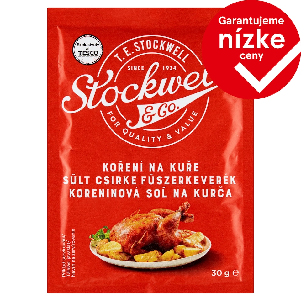 Tesco Koreninová soľ na kurča 30 g