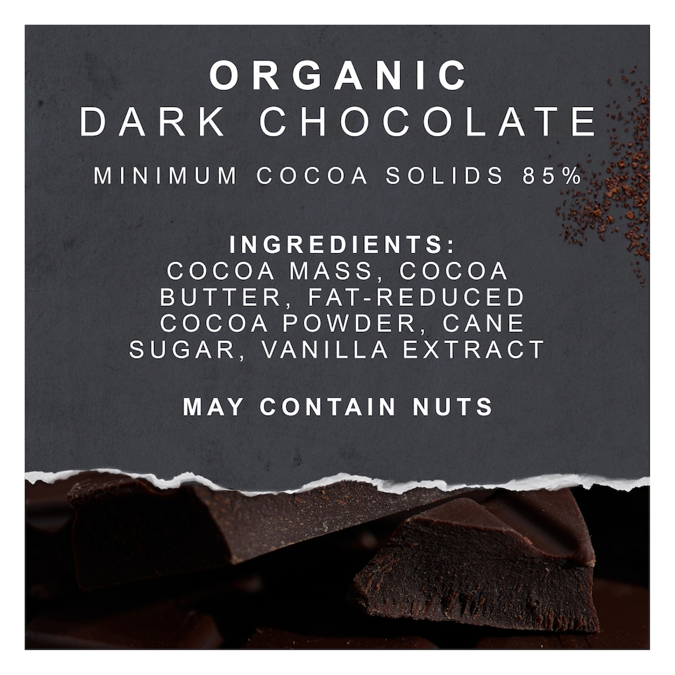 image 1 of Green & Black's Organic 85% Dark Chocolate Bar 90g