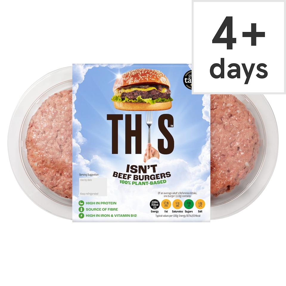 This Isn't Beef Plant Based Burgers 226G