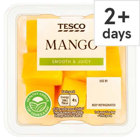Tesco Mango Chunks 120G Tesco Groceries