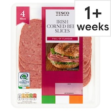 Tesco Irish Corned Beef Slices 110g