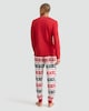 image 2 of F&F Christmas Crew Matching Family Pyjamas in Red