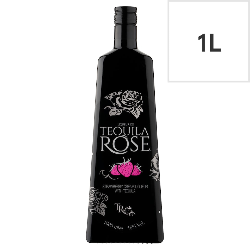 Tequila Rose Strawberry Cream Liqueur 1L 