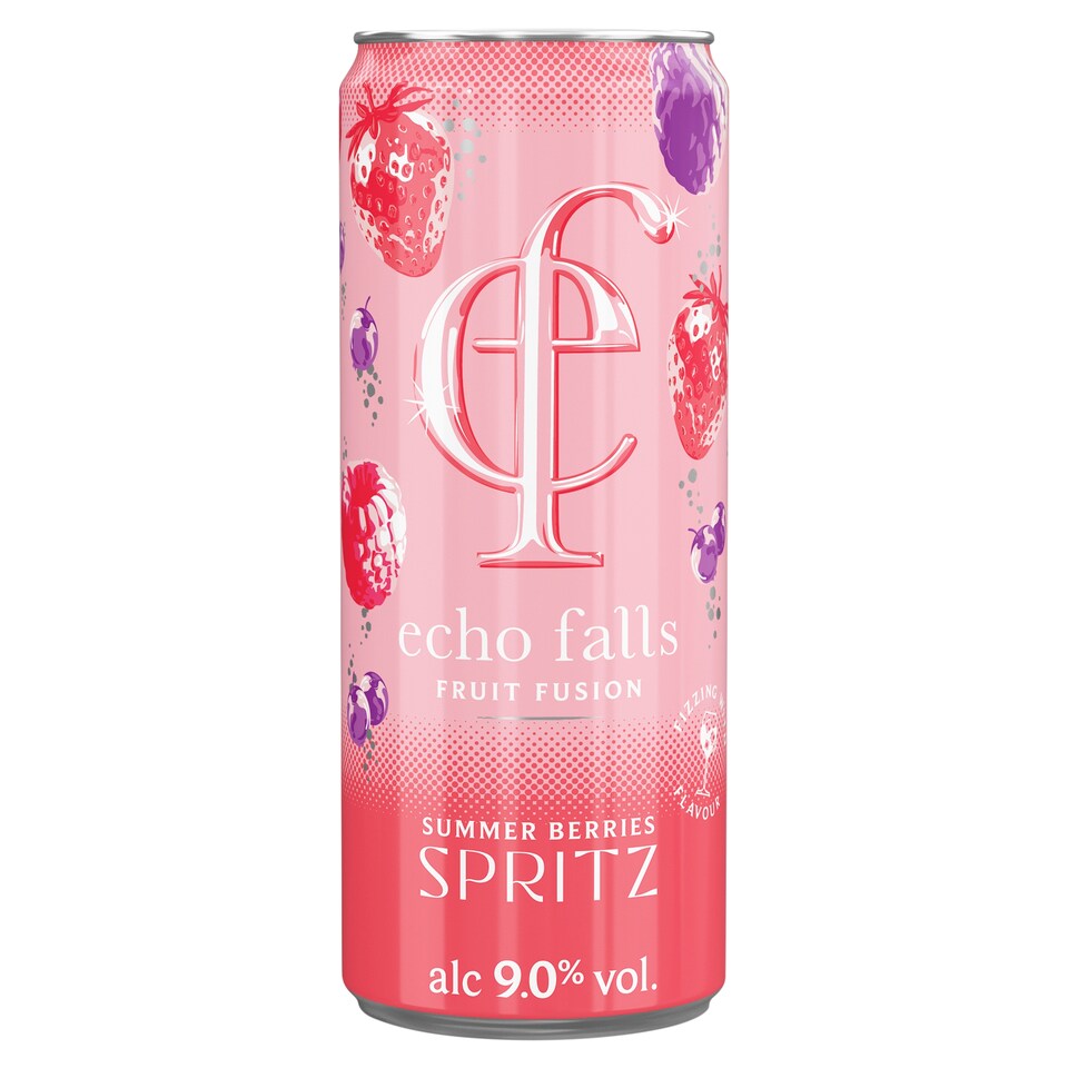 Echo falls Fruit Fusion Summer Berries Spritz 250ml