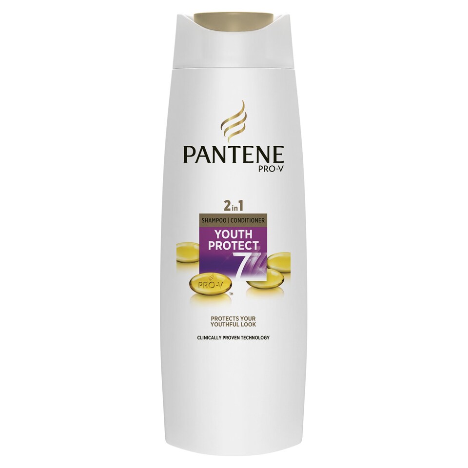 Pantene Youth Protect Shampoo And Serum 400Ml