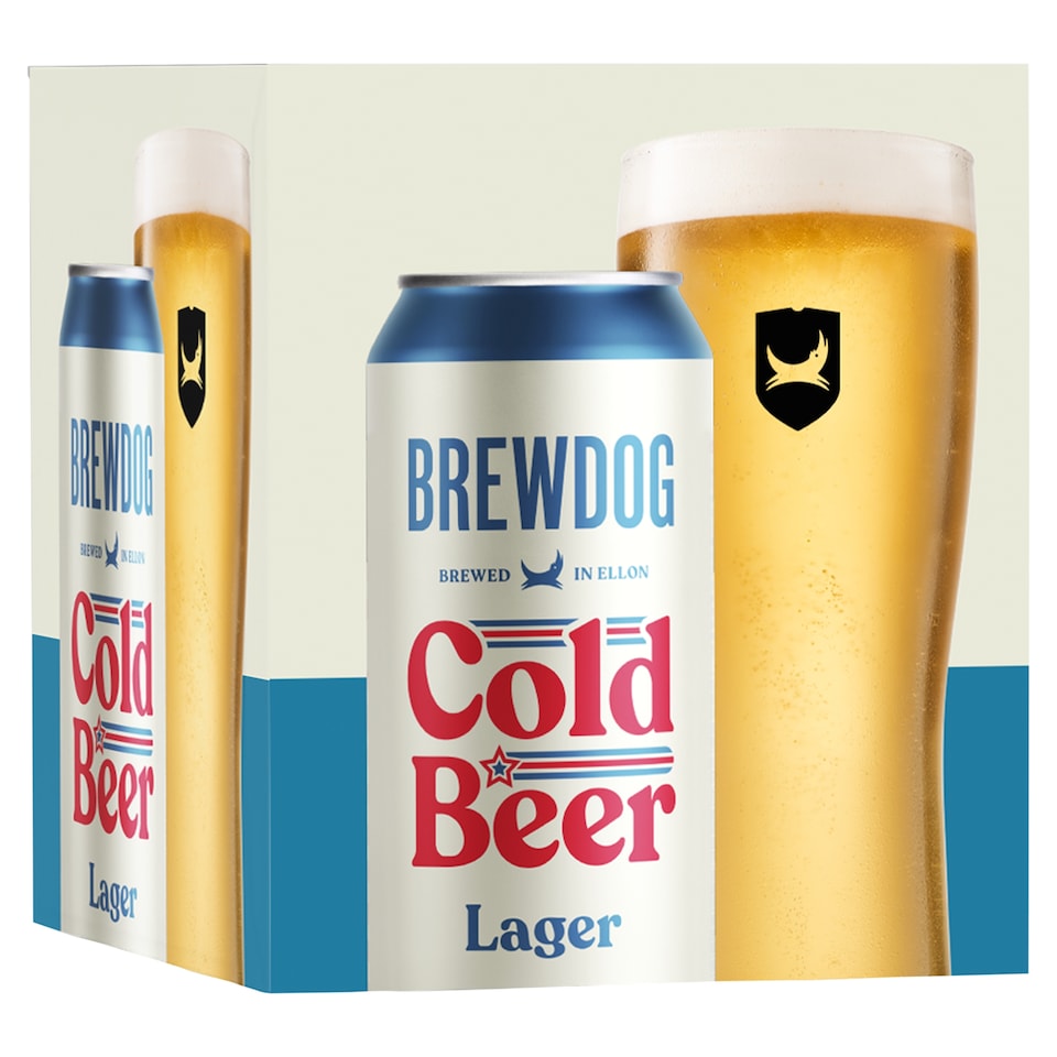 BrewDog Cold Beer 4 x 440ml