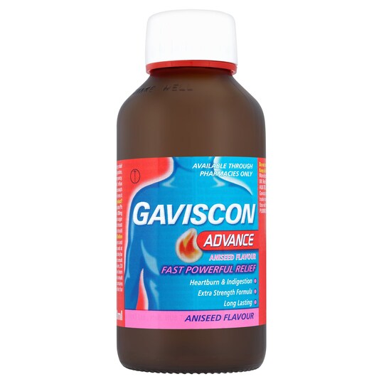 GAVISCON ADVANCE ANISEED 300ML P Tesco Groceries