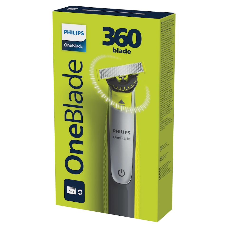 image 1 of Philips OneBlade 360 Face with 5in1 Adjustable Comb- QP2734/23​