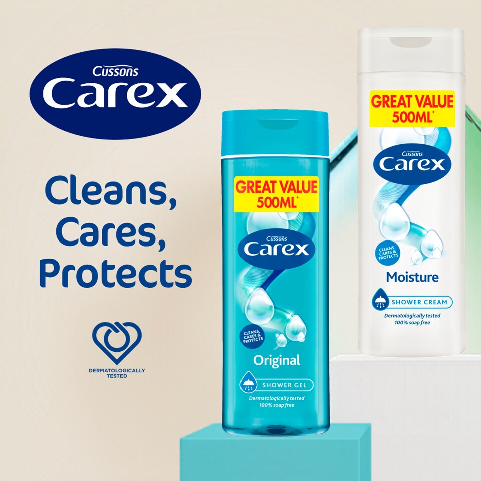 image 1 of Carex Shower Gel Moisture Plus 500Ml