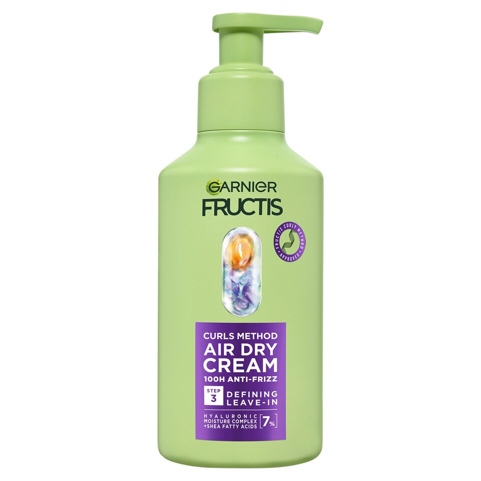 Garnier Fructis Curls Method hydratační bezoplachový krém pro suché vlnité a kudrnaté vlasy 260ml