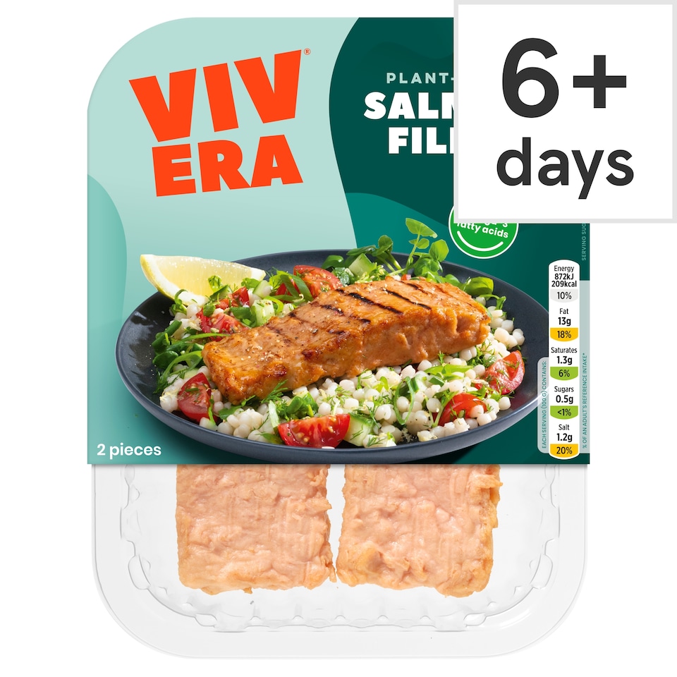 Vivera Plant Salmon Style Fillets 2X100g