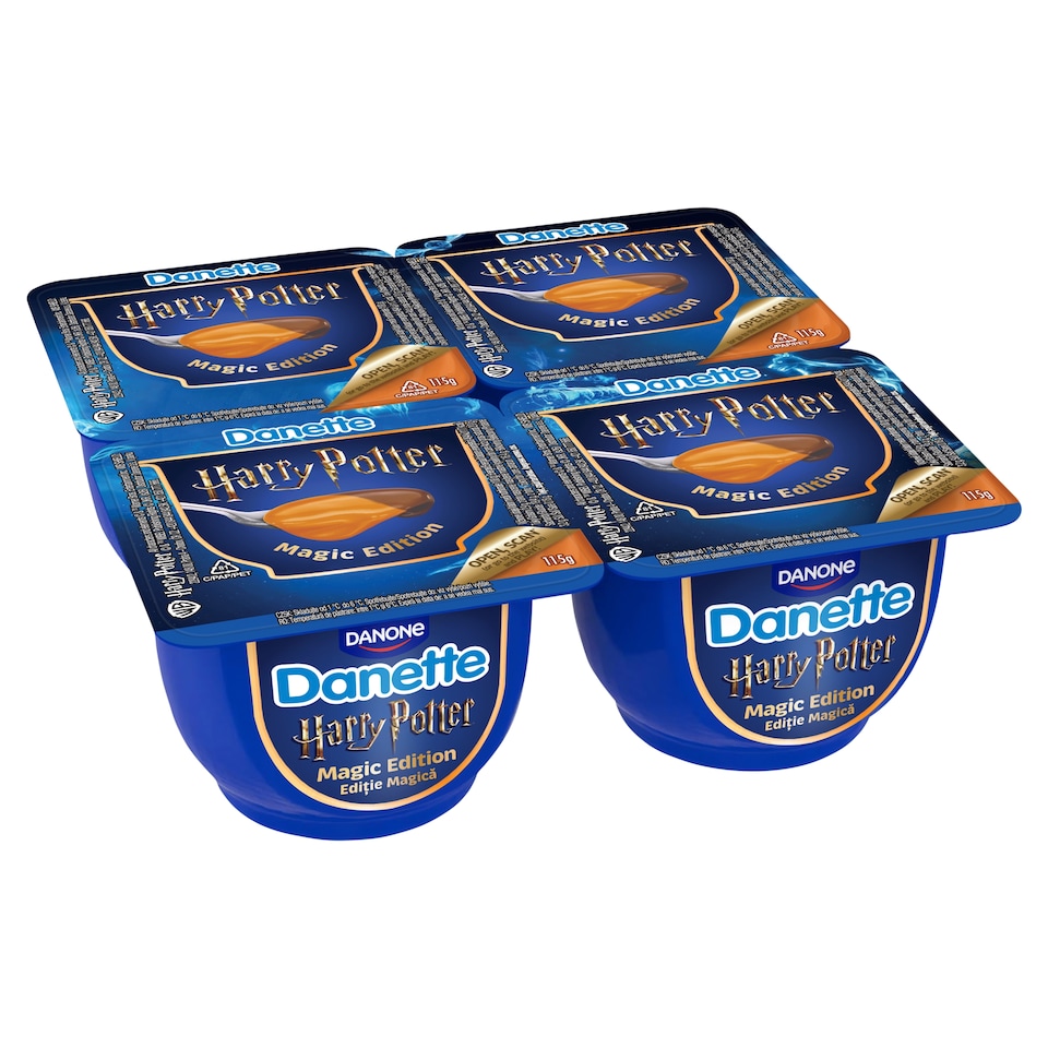 Danone Danette Magic Edition Harry Potter sós karamellás-csokoládés puding 4 x 115 g (460 g)  1. kép