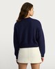 image 4 of OH ME OH MY Cotton Rich Flag Star Print Jumper in Navy