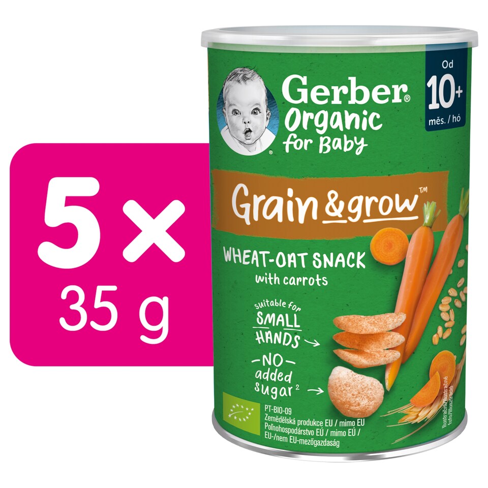 obrázok 1 z GERBER Organic chrumky s mrkvou 35 g