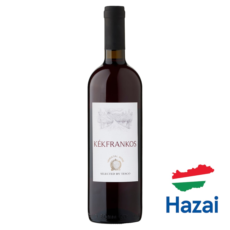Tesco Kékfrankos száraz vörösbor 750 ml
