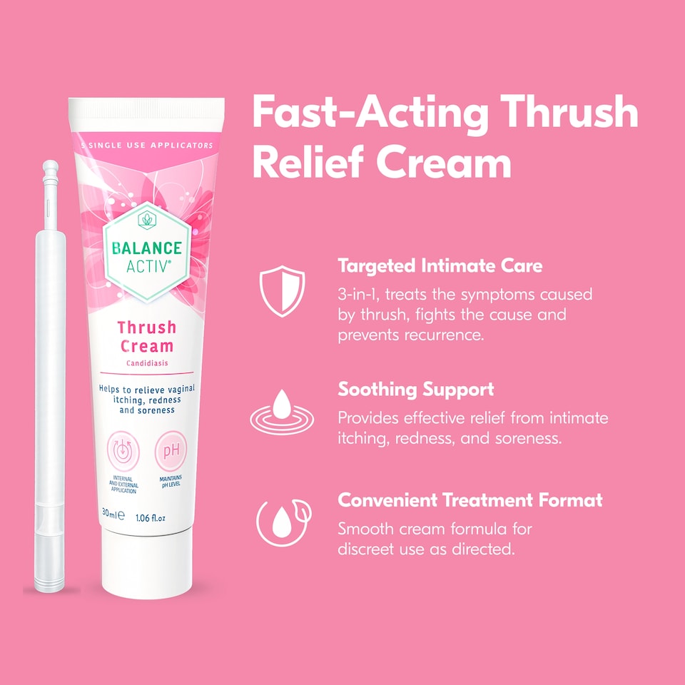 image 1 of Balance Activ Thrush Cream for Candidiasis 30ml
