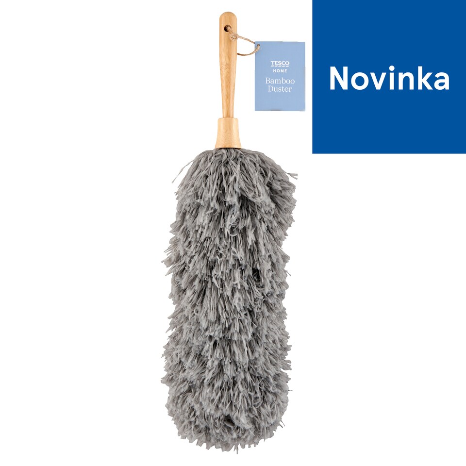 Tesco Home Bamboo Duster 40.5 cm x 5.5 cm