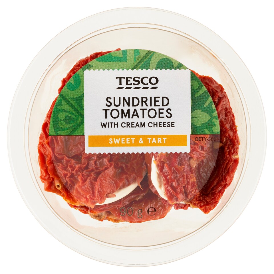 Tesco Sundried Tomatoes with Cream Cheese 90 g