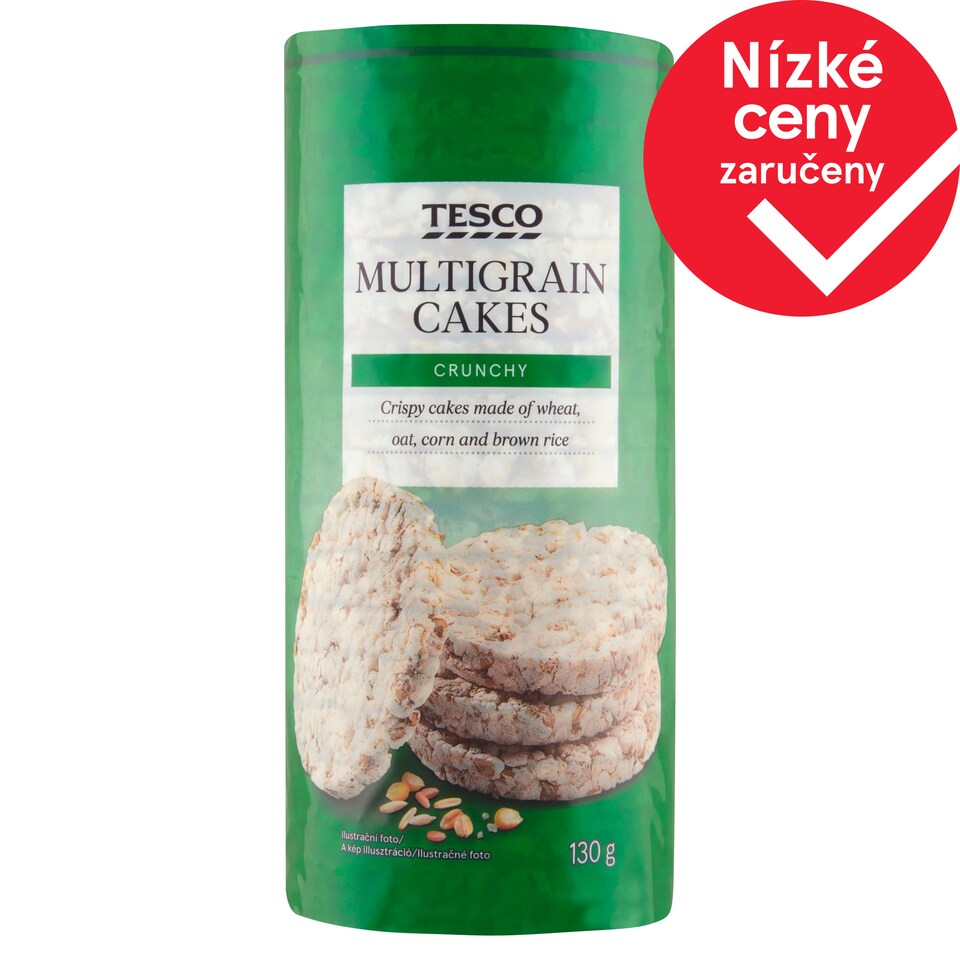 Tesco Vícezrnné chlebíčky 130g