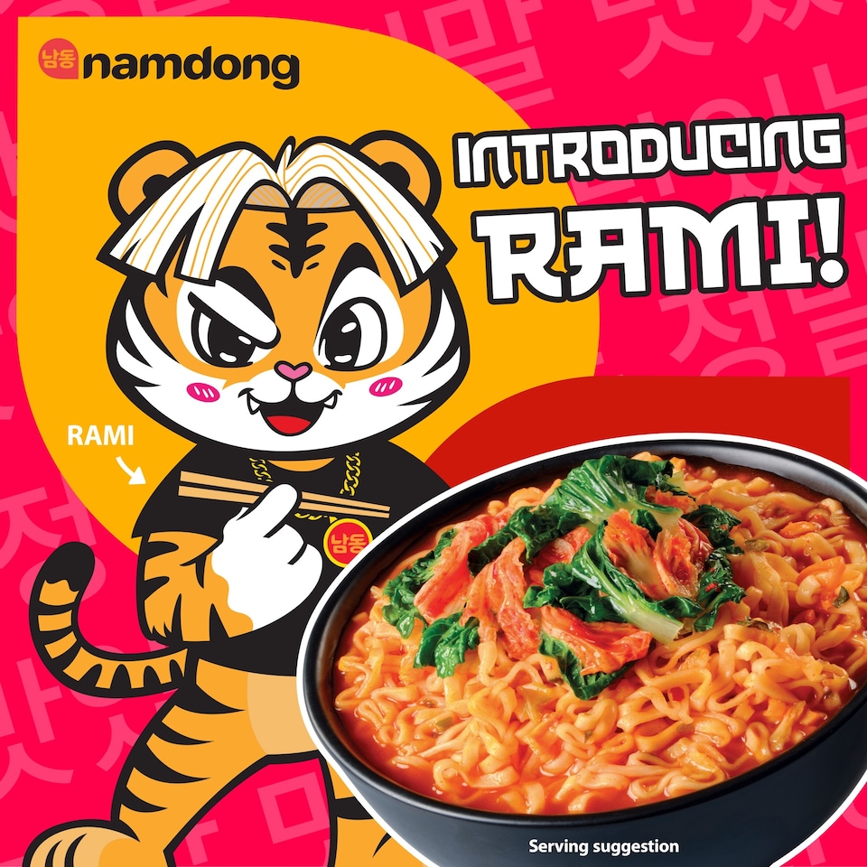 image 1 of Namdong Kimchi Jjigae Instant Noodles 120g