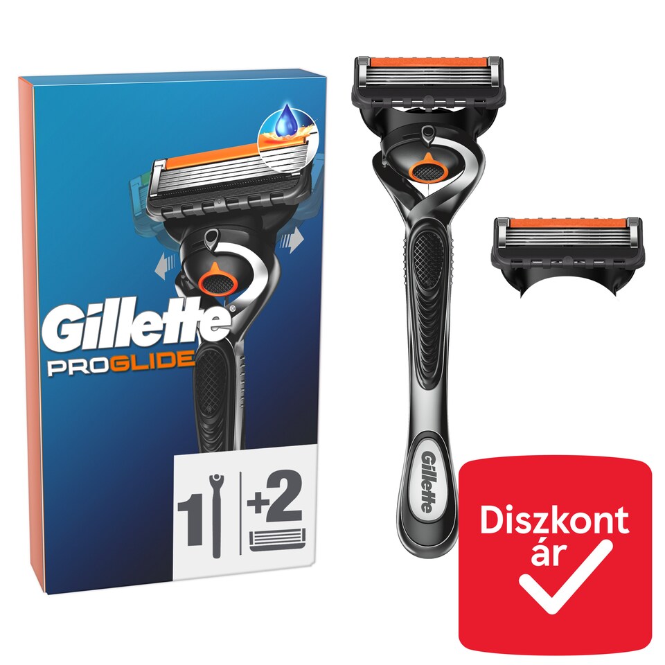 Gillette ProGlide Férfi Borotva, 1 db Gillette 5 Pengés, Borotvabetétek, FlexBall Markolat  1. kép