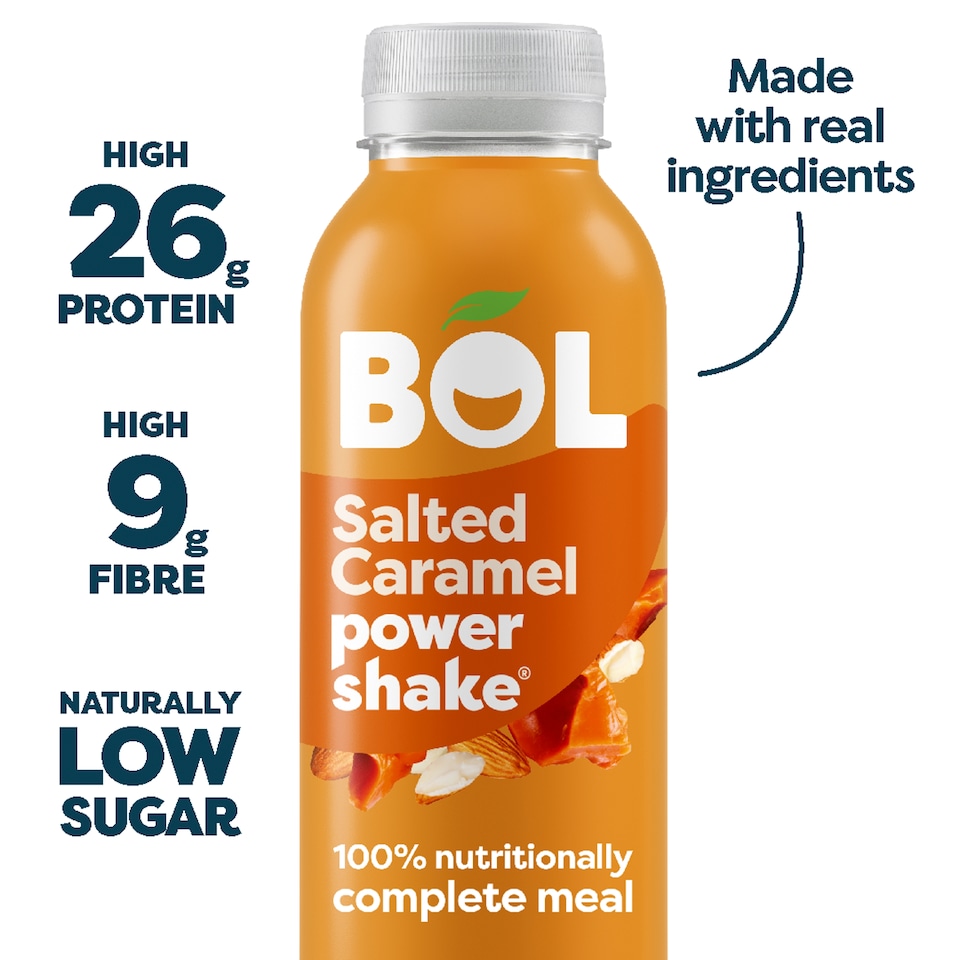 image 1 of BOL Power Shake - Salted Caramel 410g