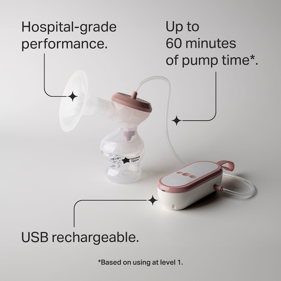 image 1 of Tommee Tippee Single Electric Breast Pump