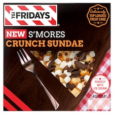 TGI Fridays S'mores Crunch Sundae Cake