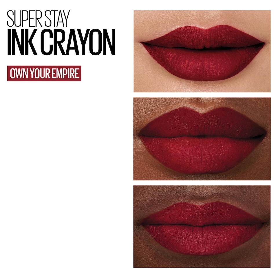 image 1 of Maybelline Superstay Lip Crayon Own Your Empire