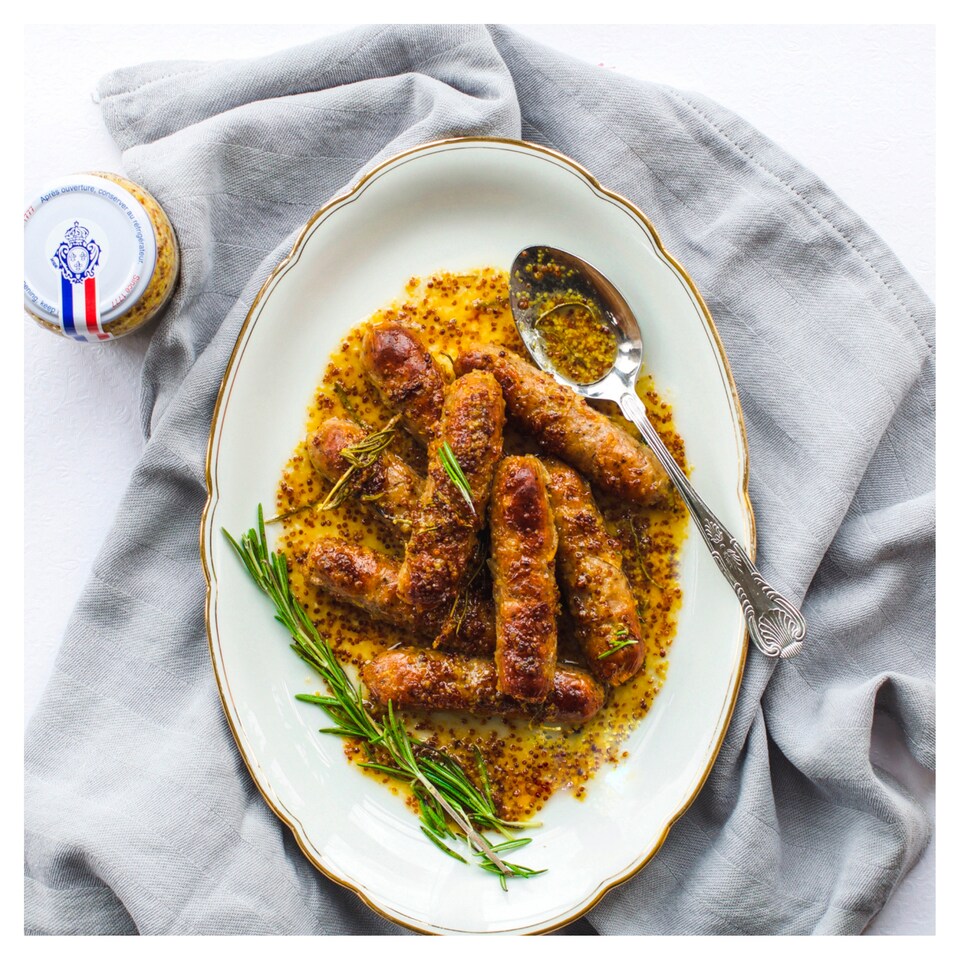 image 1 of Grey Poupon Old Style Mustard 210G