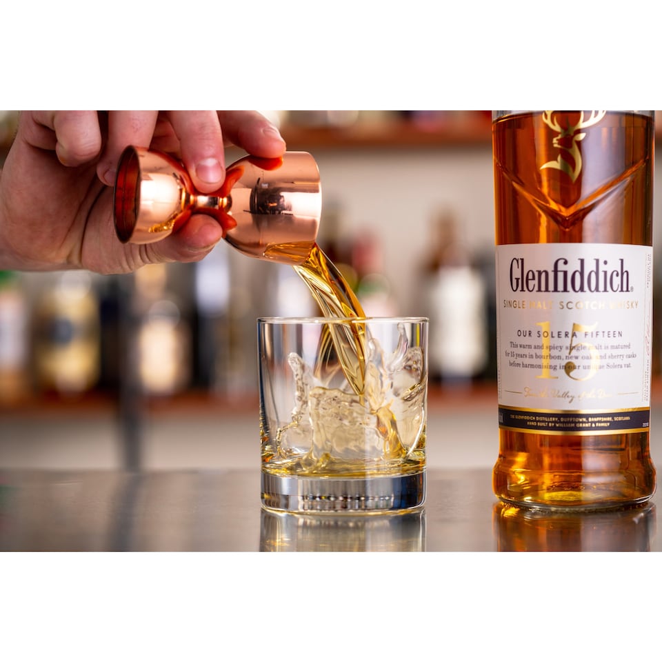 image 1 of Glenfiddich 15 Year Old Single Malt Scotch Whisky 70cl