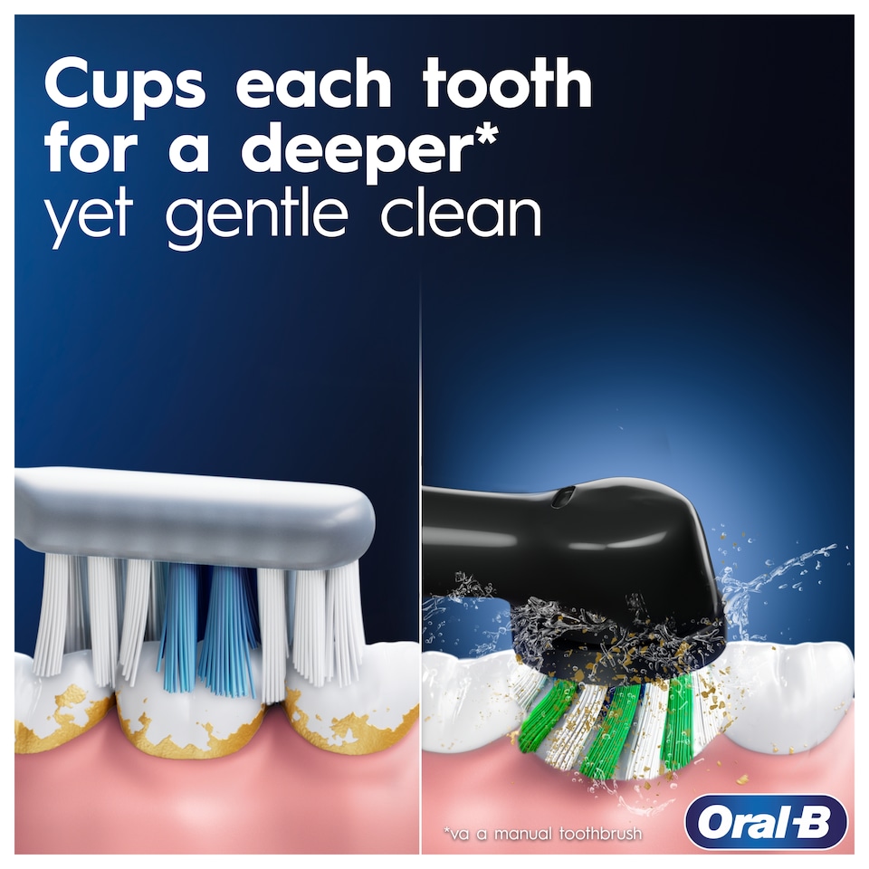 image 1 of Oral-B Vitality Pro Electric Toothbrush Twin Pack 2 Handles