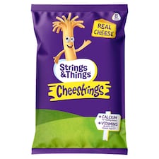 Cheestrings Original 8Pk Cheese Snacks 160G