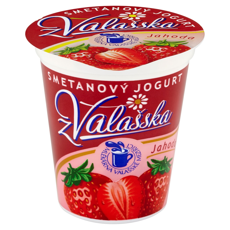 image 1 of Mlékárna Valašské Meziříčí Creamy Yogurt from Wallachia Flavoured with Strawberry 150g