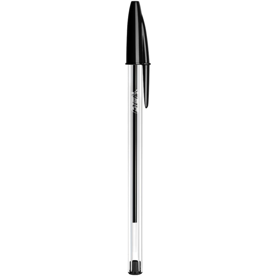 image 1 of Bic Cristal Pens Black 4 pk