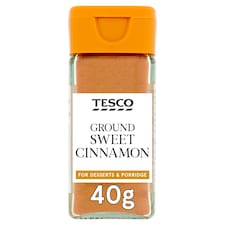 Tesco Ground Sweet Cinnamon 40G