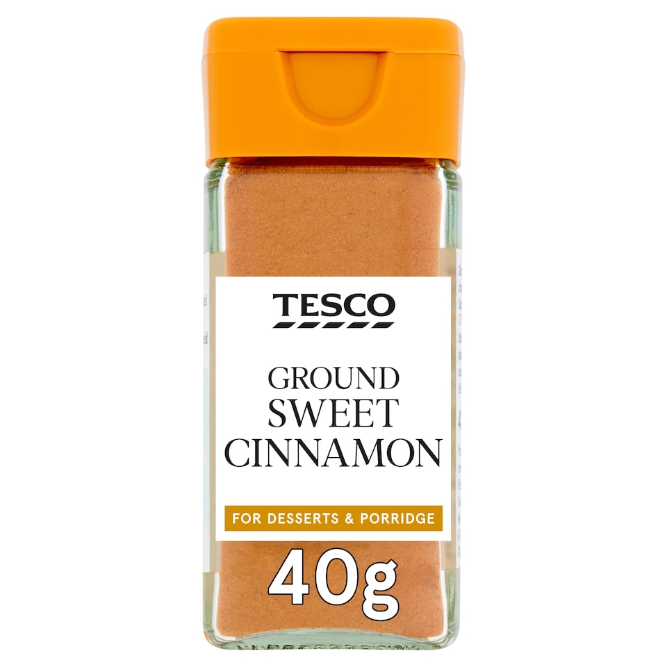Tesco Ground Sweet Cinnamon 40G