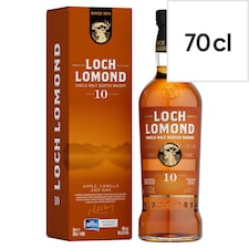 Loch Lomond Aged 10 Years Single Malt Scotch Whisky 70cl